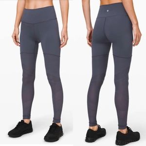 NWT Lululemon Sheer Will High-Rise Tight 28" Pulse Sz 12